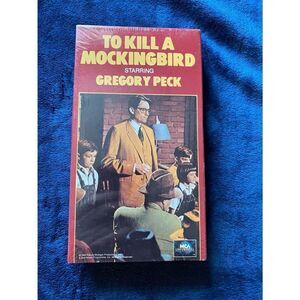 VHS sealed to kill a mockingbird/Gregory Peck/masterpiece/unused